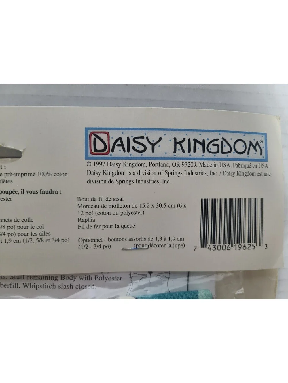 Daisy Kingdom 1997 vintage